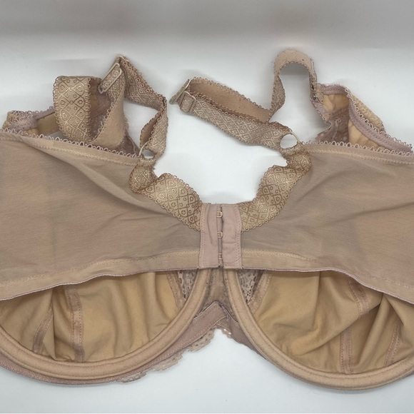 Elomi Lace Bra in Nude 40H UK - Picture 2 of 4